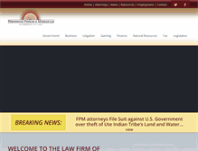 Tablet Screenshot of ndnlaw.com
